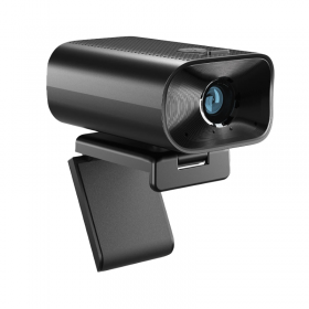 Powerology 1080p FHD Web Cam with Digital Zoom built-in Mic and Speaker
